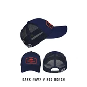 Fujin Pro Angler Dark Navy + Red Bench Şapka - 1