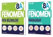 Fenomen Okul 2025 8. Sınıf Fen Bilimleri + Paragraf A Serisi Soru Bankası Seti 2 Kitap - 1
