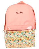 Kaukko Soft Floral Sırt Çantası Salmon K1734 - 1