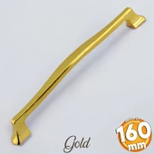 Venüs Kulp Altın Metal 160 mm - 16 cm Mobilya Mutfak Çekmece Dolap Dolabı Kapak Kulbu Kulpu Kulpları thumbnail 1