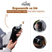 Any Morning SI232021 İki Ağızlı Termos Mug Siyah 400 ml - 8