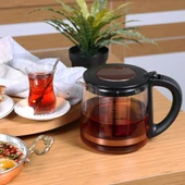 Any Morning DE23203SX Cam Demlikli Çelik Su Isıtıcılı Çay Makinesi - 9