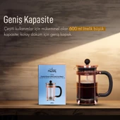 Any Morning FF120 Kahve ve Bitki Çayı için French Press 600 ML - 1