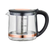 Any Morning DE23203SX Cam Demlikli Çelik Su Isıtıcılı Çay Makinesi - 2