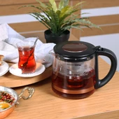 Any Morning DE23203SX Cam Demlikli Çelik Su Isıtıcılı Çay Makinesi - 4