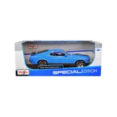 1/18 1970 Ford Mustang Mach 1 - Mavi - 3