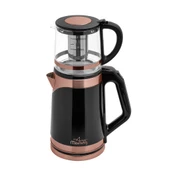 Any Morning DE23203SX Cam Demlikli Çelik Su Isıtıcılı Çay Makinesi - 1