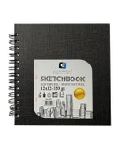 Alex Schoeller Spiralli Eskiz Defteri 120gr 12x12cm thumbnail 1