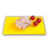 Burç Polietilen Kesme Tahtası 30x50x2 cm Sarı - 1