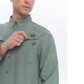 FreeCamp Novella Erkek Gömlek-YEŞİL thumbnail 8