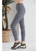 Fitilli Tayt Yüksek Bel Dikişsiz Dayanıklı Örme Kumaş ŞARDONLU KIŞLIK   FİTİLLİ-TAYT - 2