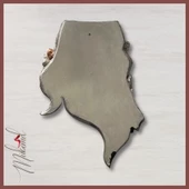 Japon anemon kızı (anemon duvar vazosu, dalgalı çiçek saçları) Mukemel tasarımları thumbnail 5