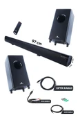 Maxword SLC-270BT Optik Çıkış 4.2.2 Kanal Soundbar TV Ses Sistemi + Çift Subwoofer 270W+230W thumbnail 2