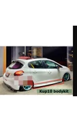 OTOBDY Peugeot 208 Aero Uyumlu Yan Marşpiyel Takımı - PLASTİK - 1