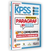 2025 KPSS Lisans Paragraf 20li Deneme Sınavı ÖSYM Çıkmış Soru Havuzu Video ve PDF Çözümlü - 1