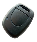 Renault Clio 2 2001-2012 Arası Uyumlu Kumanda Anahtar Kabı Oto Anahtarlık Tek Buton Kızaklı - 1