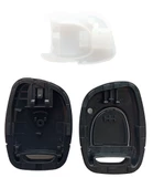 Renault Clio 2 2001-2012 Arası Uyumlu Kumanda Anahtar Kabı Oto Anahtarlık Tek Buton Kızaklı - 4