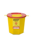 MCK  ( 10 ADET ) TIBBİ ATIK KOVASI 5 LİTRE - 1