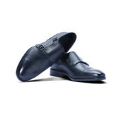 Erkek Hakiki Deri klasik Siyah Ayakkabı - 4