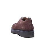 Erkek Hakiki Süet Deri Kahverengi Günlük Loafer Ayakkabı - 3