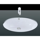 Creavit Tp211 Tezgah Altı Oval Lavabo 33X43 Cm Beyaz - 1