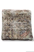 - Art Deco Bohem Halı El Dokuması Vintage Kırlent Minder 30x30cm [038] - 1