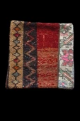 Art Deco Eskitme El Dokuması Vintage Halı Kilim Kırlent Minder Kılıfı 30x30cm thumbnail 3