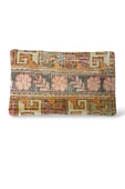 Art Deco Bohem Halı El Dokuması Vintage Kırlent Minder 30x50cm [1] thumbnail 1