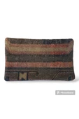 -Açılış Özel Fiyat Art Deco Bohem Halı El Dokuması Vintage Kırlent Minder 30x50cm [1] thumbnail 1