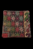 - Art Deco Bohem Halı El Dokuması Vintage Kırlent Minder 40x40cm (0197) thumbnail 1