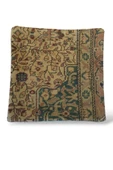 Art Deco Bohem Halı El Dokuması Vintage Kırlent Minder 40x40cm 353 - 1