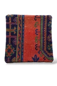 - Açılış Özel Fiyat Art Deco Bohem Halı El Dokuması Vintage Kırlent Minder 40x40cm 198 thumbnail 1