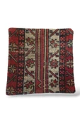 - Açılış Özel Fiyat Art Deco Bohem Halı El Dokuması Vintage Kırlent Minder 40x40cm 348 thumbnail 1