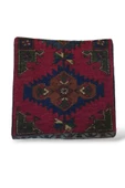 - Açılış Özel Fiyat Art Deco Bohem Halı El Dokuması Vintage Kırlent Minder 40x40cm 369 thumbnail 1
