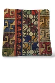 - Açılış Özel Fiyat Art Deco Bohem Halı El Dokuması Vintage Kırlent Minder 40x40cm 430 thumbnail 1