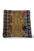 - Açılış Özel Fiyat Art Deco Bohem Halı El Dokuması Vintage Kırlent Minder 40x40cm 248 - 1