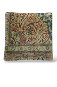 - Açılış Özel Fiyat Art Deco Bohem Halı El Dokuması Vintage Kırlent Minder 40x40cm 248 thumbnail 1