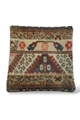 Art Deco Bohem Halı El Dokuması Vintage Kırlent Minder 40x40cm 198 - 1