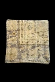 - Açılış Özel Fiyat Art Deco Bohem Halı El Dokuması Vintage Kırlent Minder 40x40cm 198 - 2