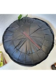 Şok Fiyat Açılışa Özel %50 Off! Art Deco El Yapımı Hakiki Deri Orijinal Bohem Ottoman Puf Minder60cm thumbnail 5