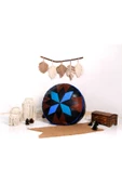 Şok Fiyat Açılışa Özel %50 Off! Art Deco El Yapımı Hakiki Deri Orijinal Bohem Ottoman Puf Minder60cm - 4