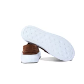 Erkek Hakiki Süet Deri Günlük Sneaker Taba Ayakkabı - 4