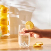 Emsan Globe Renksiz Çift Cidarlı Volkan Desenli Bardak 380ML - 3