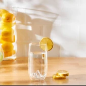 Emsan Globe Renksiz Çift Cidarlı Volkan Desenli Bardak 380ML - 1