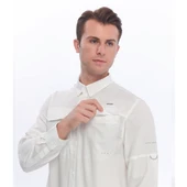 FreeCamp Novella Erkek Gömlek-BEYAZ thumbnail 6