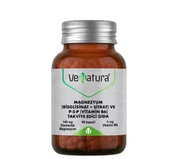 Venatura Magnezyum Bisglisinat Sitrat P 5 P Vitamin B6 60 Kapsül - 1