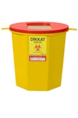 5 ADET  TIBBİ ATIK KOVASI 10 LİTRE - 1