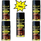 Profesyonel 400 ml Sprey Vernik 5 Adet - 1
