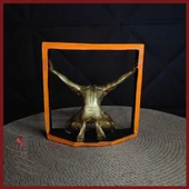 Düşünce tuzağı (sanatsal temsil, aşırı düşünen heykel, mücadele figürü) Mukemel tasarımları thumbnail 6