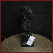 Gökyüzünde süzülen (kartal büstü, gök yaratığı, tüy işi, el yapımı) Mukemel tasarımları thumbnail 6